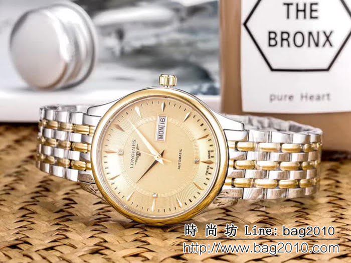 LONGINES浪琴 經典大三針 全自動機械 精品男士腕表 WSS2300